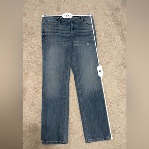 Simply Vera wang rolled cuffs capri